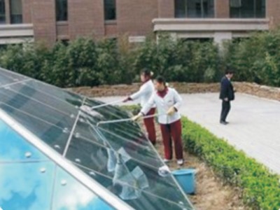 清洗外墙玻璃的几种方法，郑州医院保洁